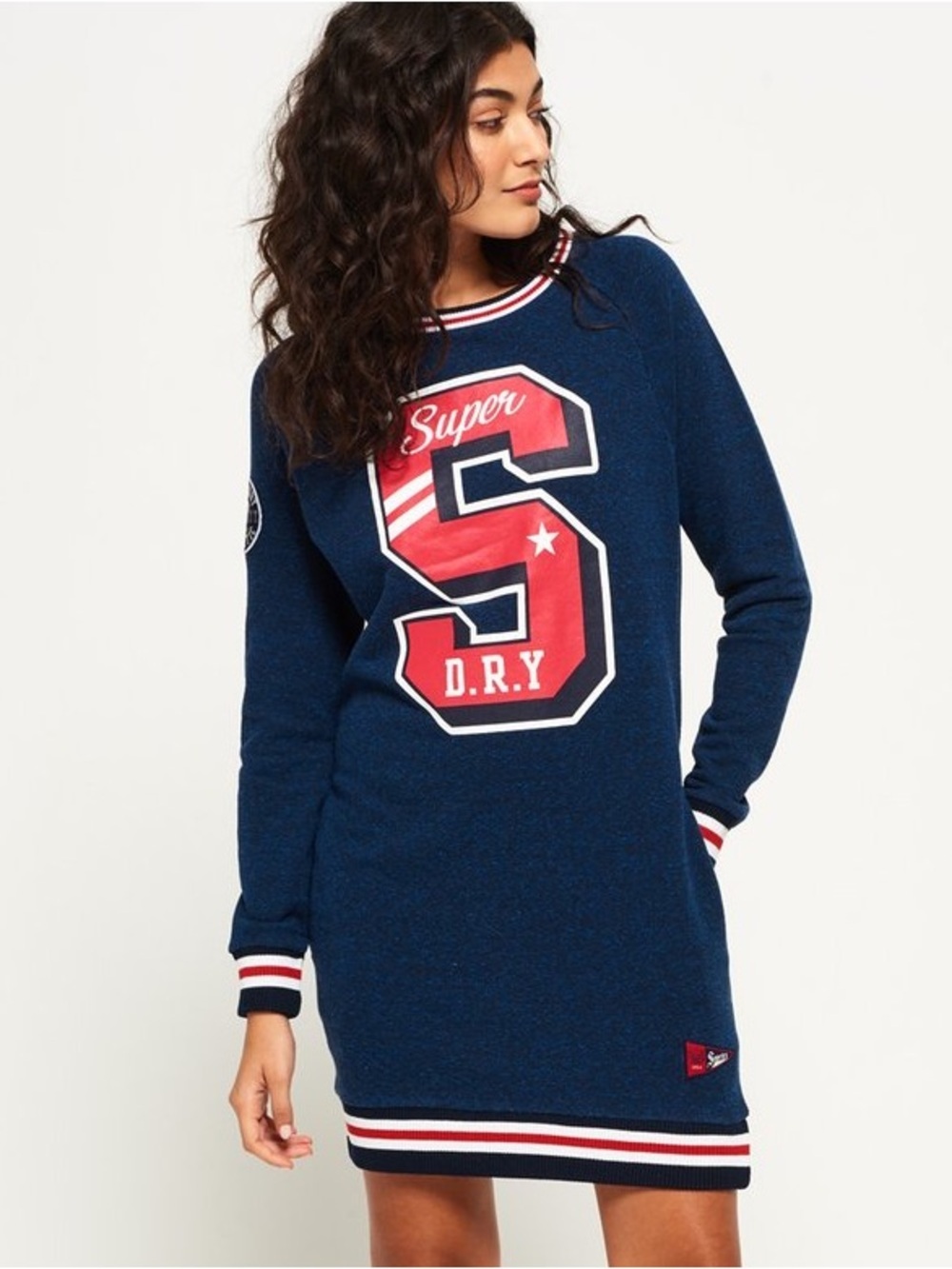 Dress Superdry Charlie Varsity S Small - Picture 3 of 15